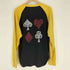 ショット Schott BASEBALL T-SHIRT PLAYING CARD メンズ import:XL